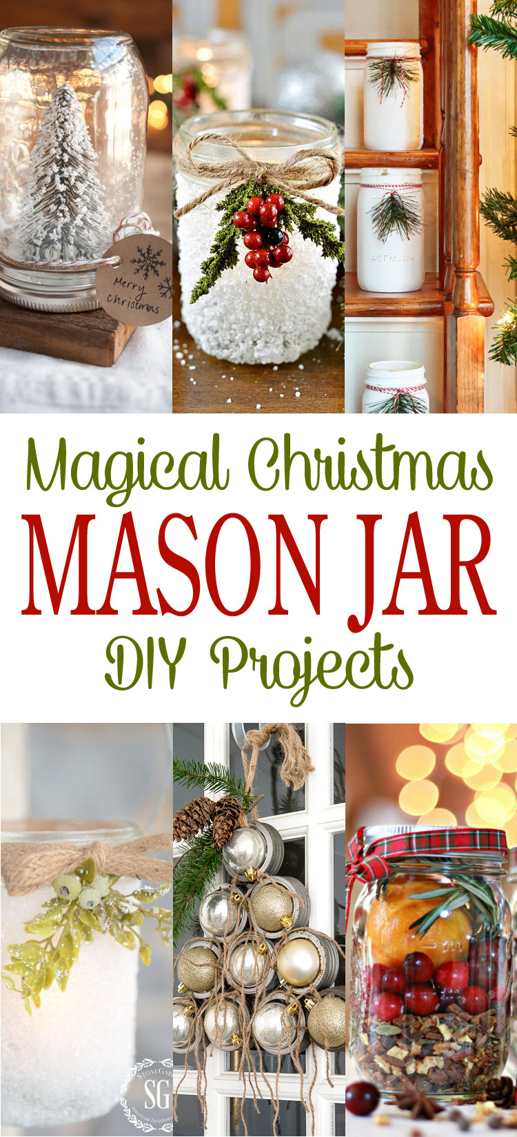 Christmas Gifts Ideas Craft
 Magical Christmas Mason Jar DIY Projects The Cottage Market