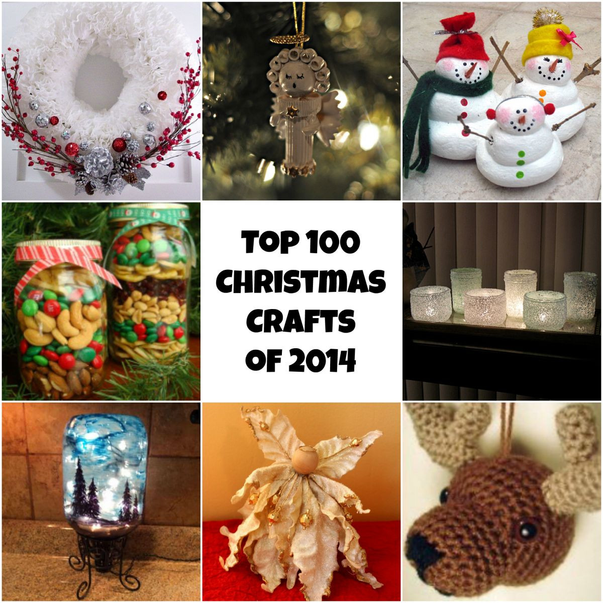 Christmas Gifts Ideas Craft
 Top 100 DIY Christmas Crafts of 2014 Homemade Christmas