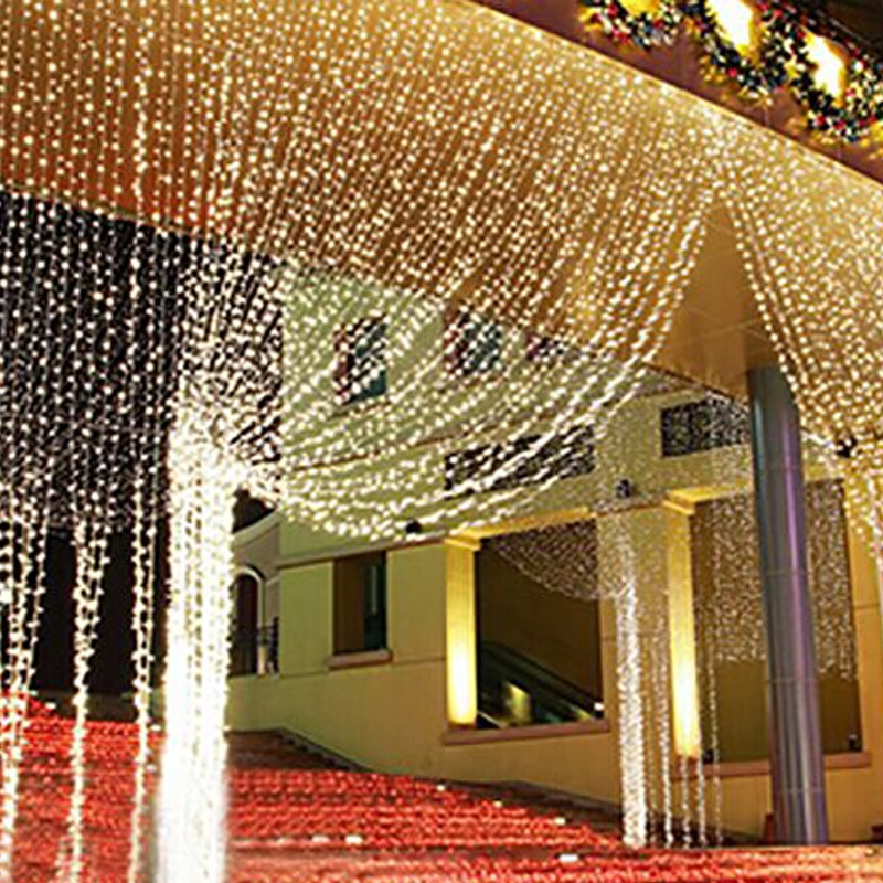 Christmas Indoor Light
 8x3m 8x4m Christmas Lights Outdoor Indoor Garlands