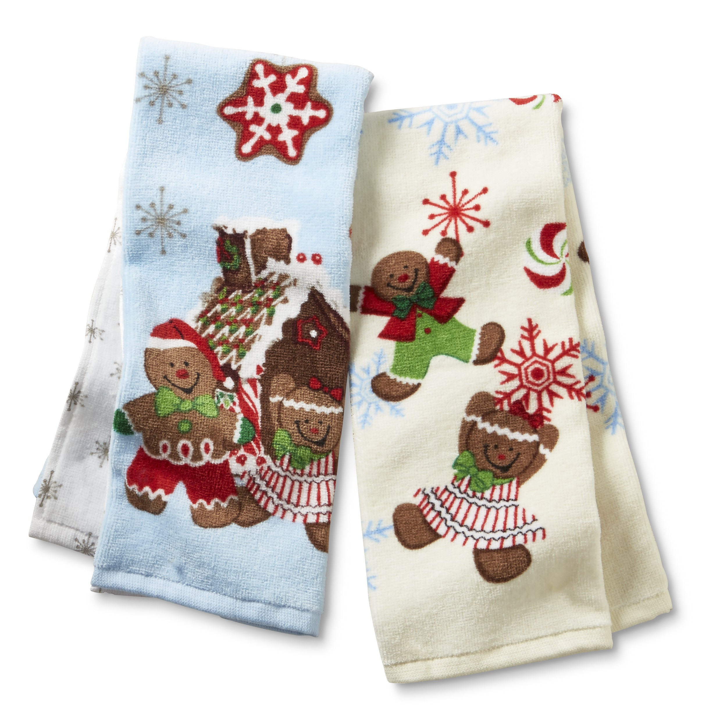 Christmas Kitchen Towels
 Trim A Home 2 Pack Christmas Kitchen Towels Gingerbread