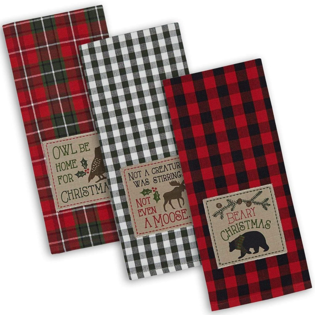 Christmas Kitchen Towels
 Buffalo Plaid Gift Ideas For Your Home