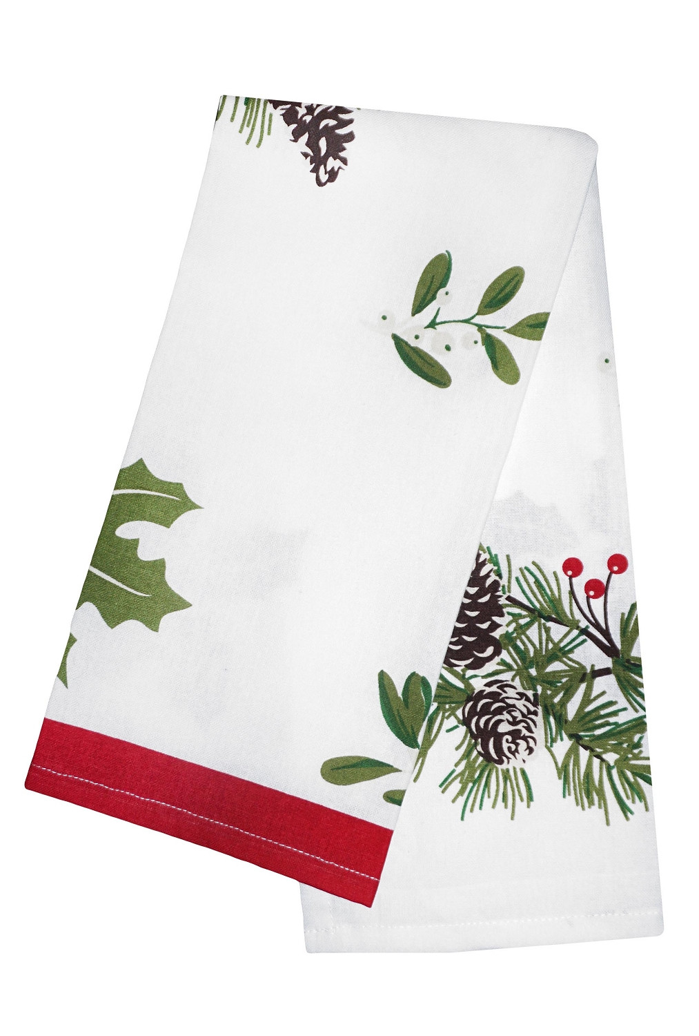 Christmas Kitchen Towels
 Christmas Pine Cones Kitchen Towels