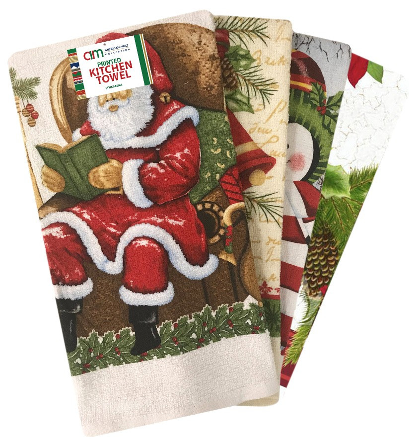 Christmas Kitchen Towels
 Holiday kitchen towel