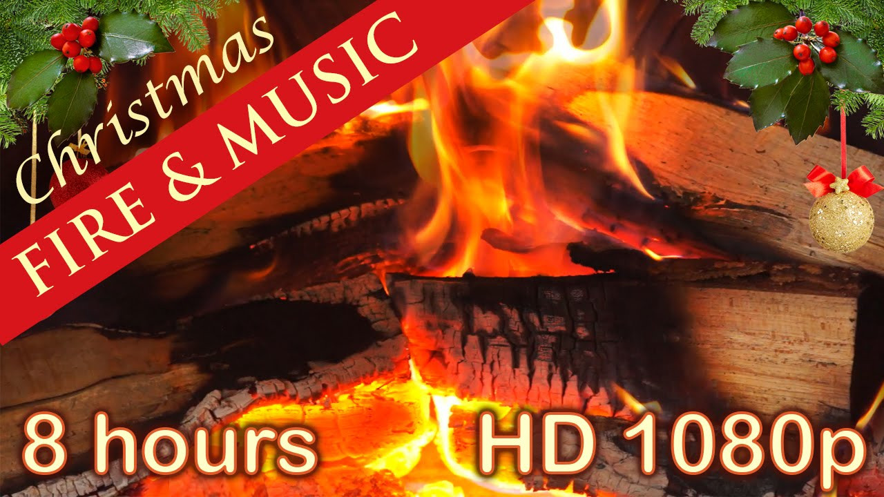 Christmas Music Fireplace
 8 HOURS ☆ CHRISTMAS MUSIC with FIREPLACE ♫ Christmas Music