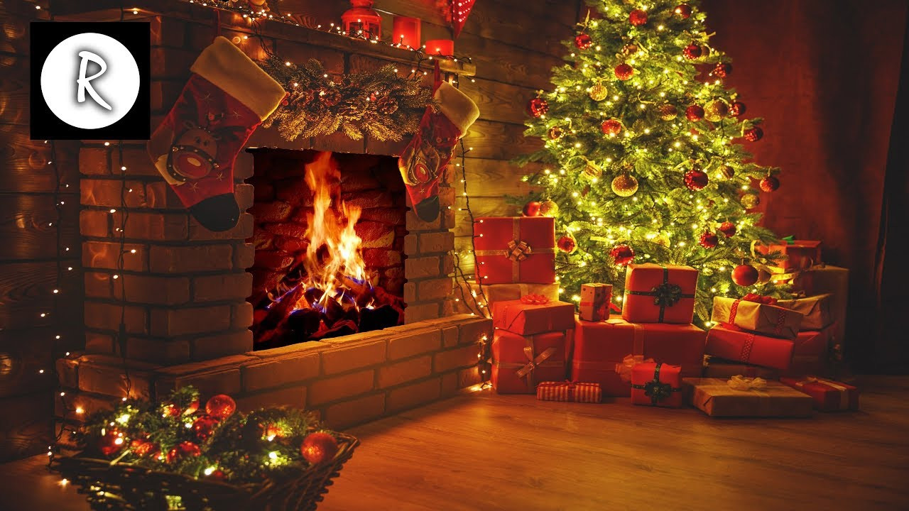 Christmas Music Fireplace
 Beautiful Christmas Fireplace 4K w relaxing christmas