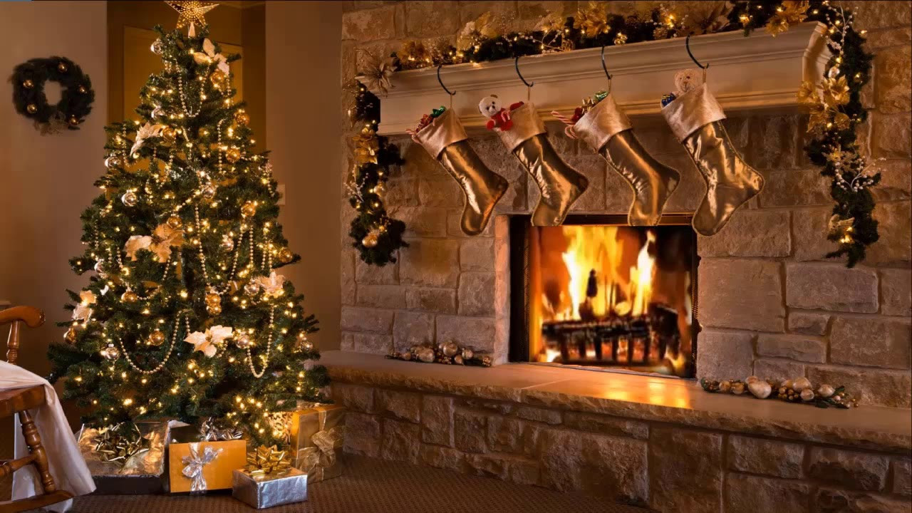 Christmas Music Fireplace
 Classic Christmas Music with a Fireplace and Beautiful