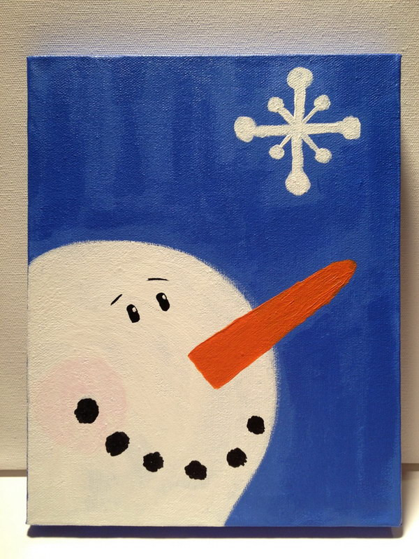 Christmas Painting Ideas For Kids
 15 Easy Canvas Painting Ideas for Christmas Noted List