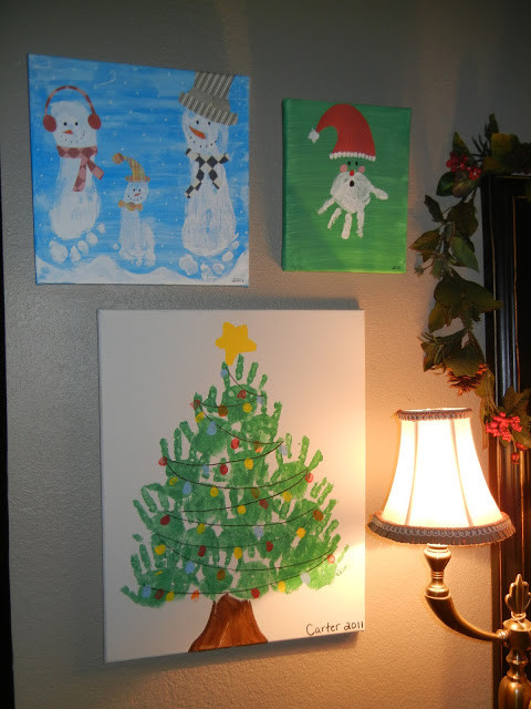 Christmas Painting Ideas For Kids
 over 30 fun Christmas tree crafts for kids A girl and a