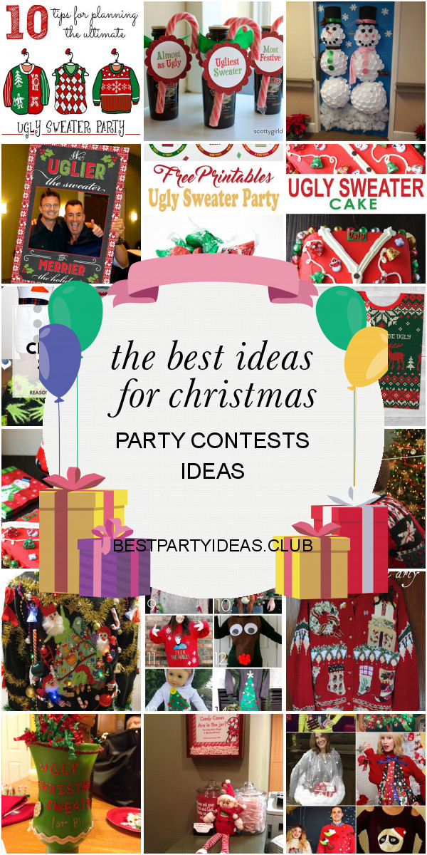 Christmas Party Contests Ideas
 The Best Ideas for Christmas Party Contests Ideas Best