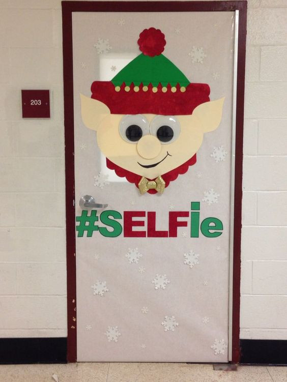 Christmas Party Contests Ideas
 Elf Christmas door decorating contest