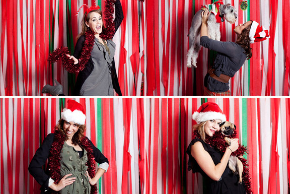 Christmas Party Photo Booth Ideas
 The Perfect Party… Holiday D I Y Roundup – A Beautiful Mess