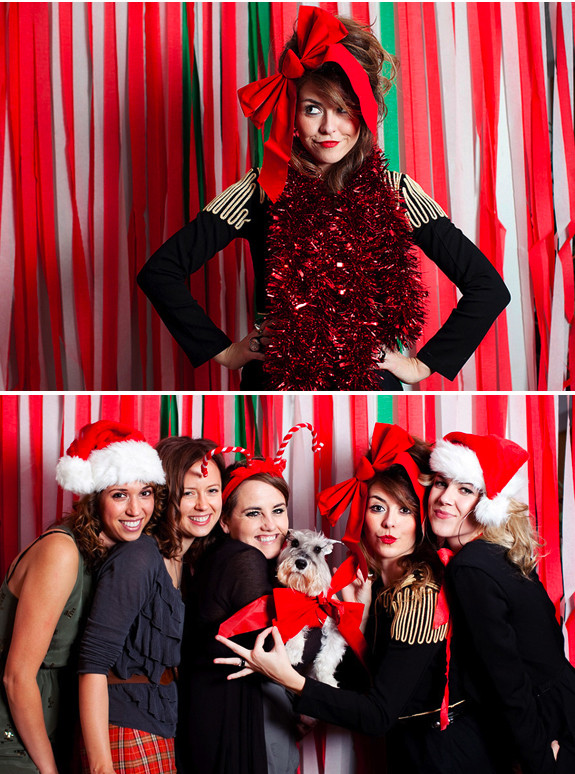 Christmas Party Photo Booth Ideas
 The Perfect Party Holiday D I Y Roundup A Beautiful