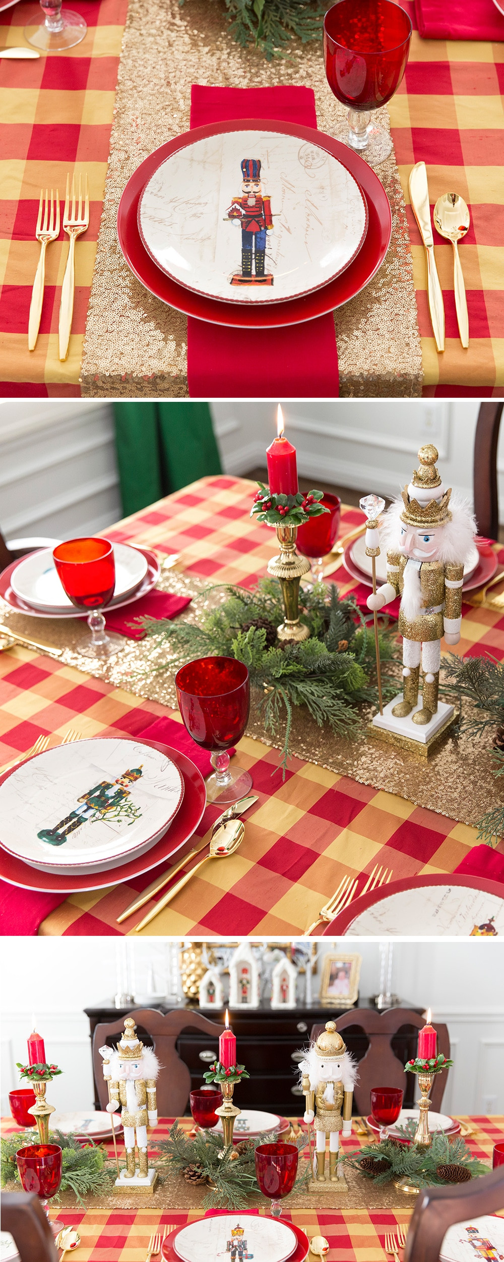 Christmas Party Table Decoration Ideas
 Christmas Table Ideas & Nutcracker Tablescape