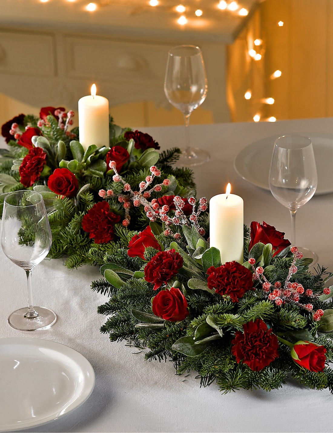 Christmas Table Centerpieces
 Christmas Table Decoration ⋆ Christ Church Colne