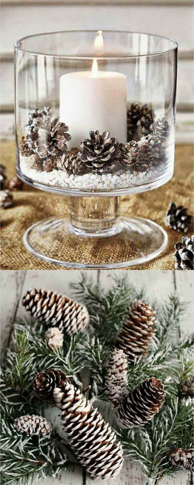 Christmas Table Centerpieces
 27 Gorgeous DIY Thanksgiving & Christmas Table Decorations