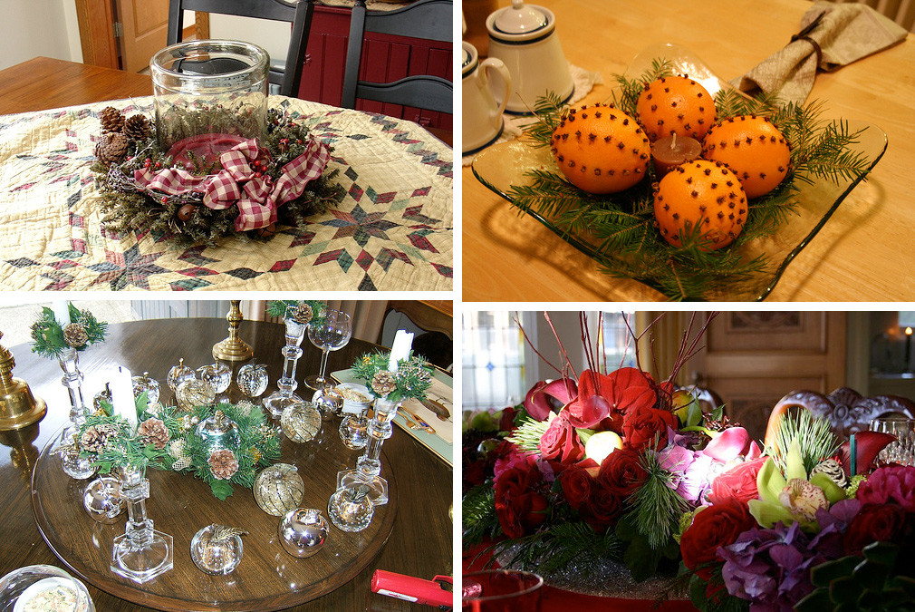 Christmas Table Centerpieces
 50 Great & Easy Christmas Centerpiece Ideas DigsDigs