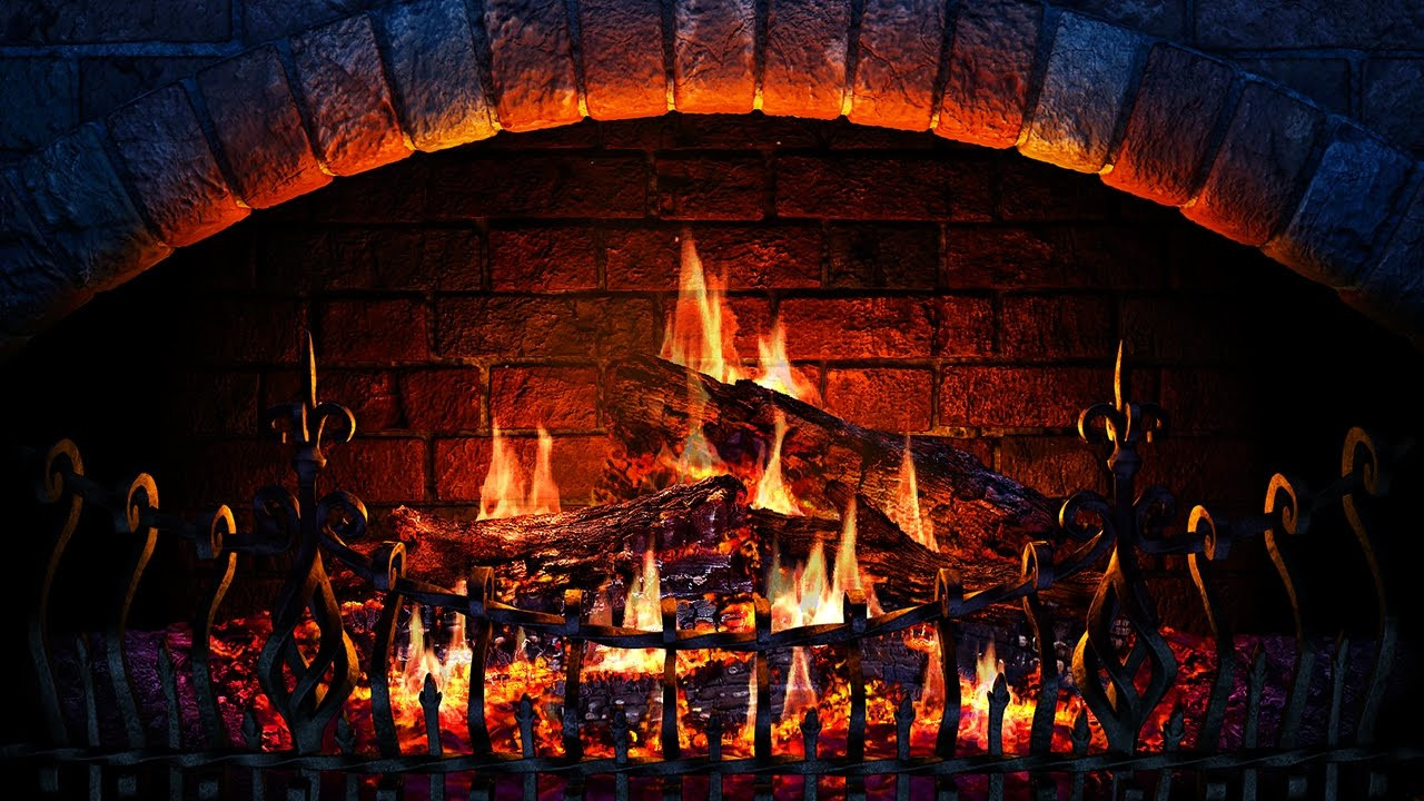 Christmas Themed Fireplace Screen
 Fireplace 3D Screensaver & Live Wallpaper HD