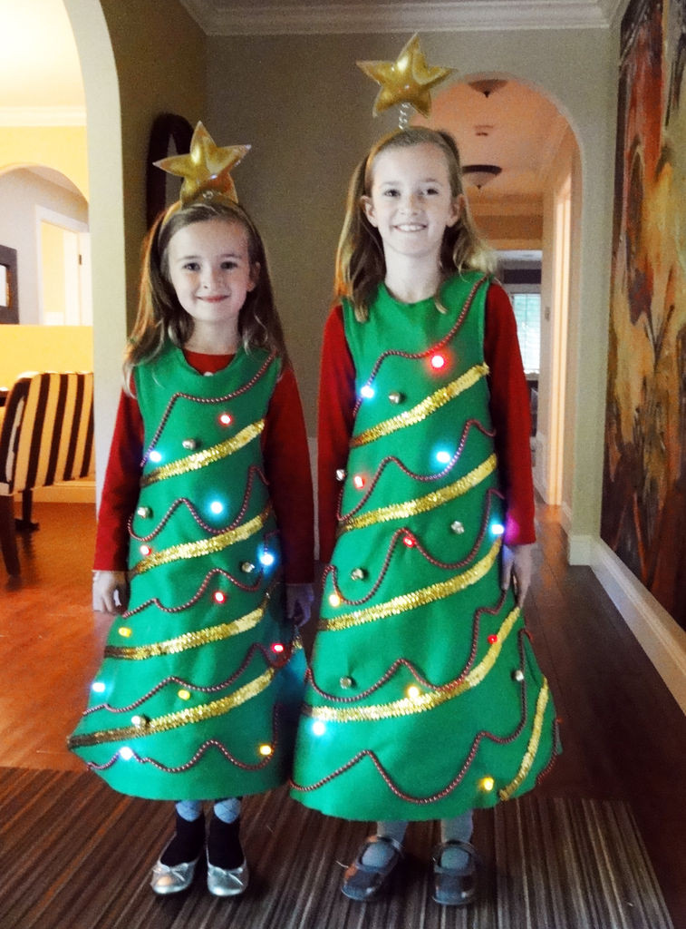 Christmas Tree Dress DIY
 Christmas Tree Costumes