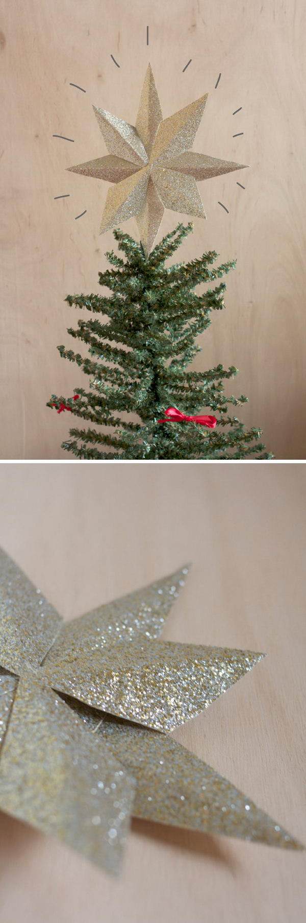 Christmas Tree Topper Ideas DIY
 Awesome DIY Christmas Tree Topper Ideas & Tutorials Hative