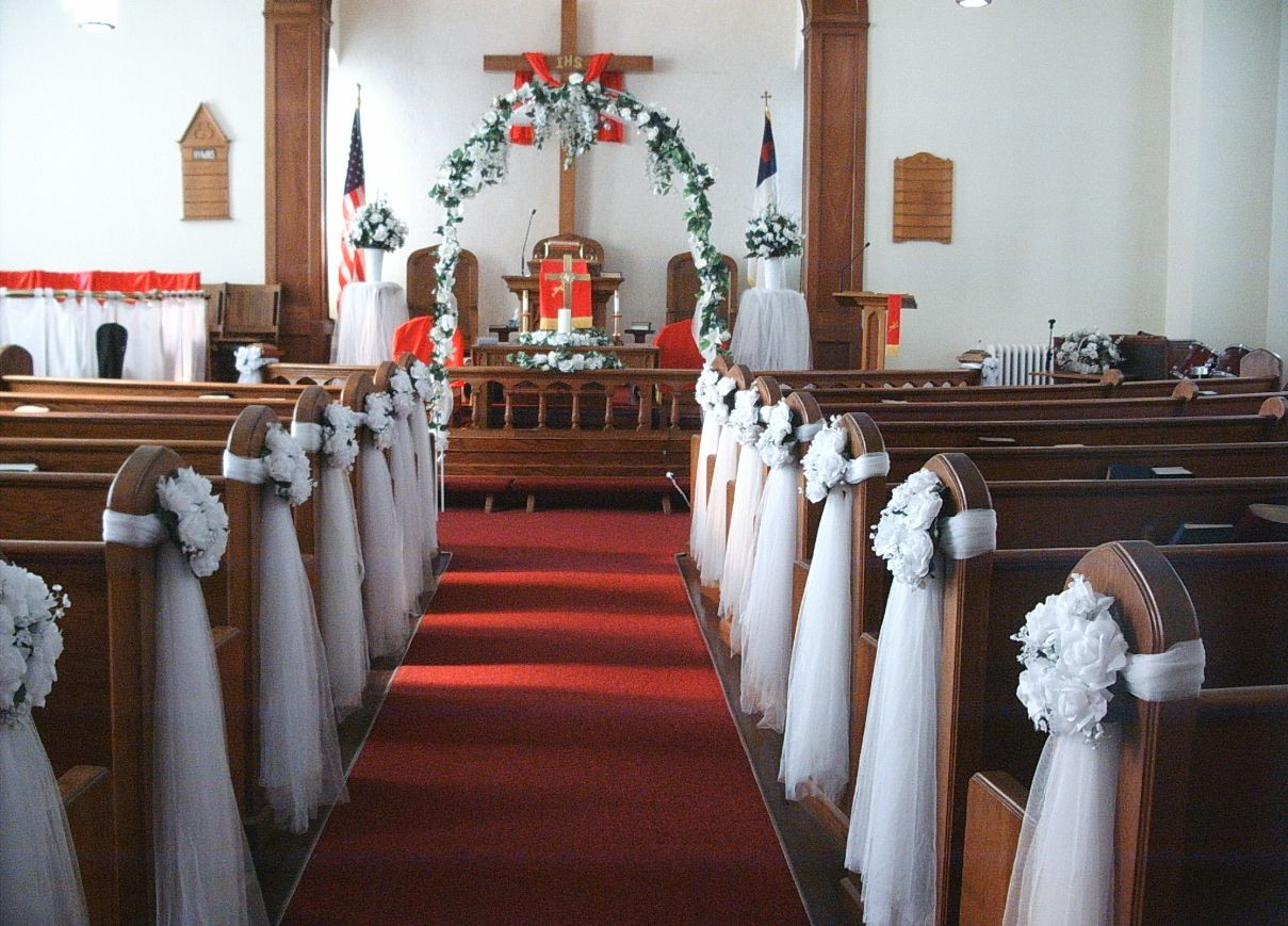 Church Decorations For Wedding
 Where To Rent Wedding Decorations