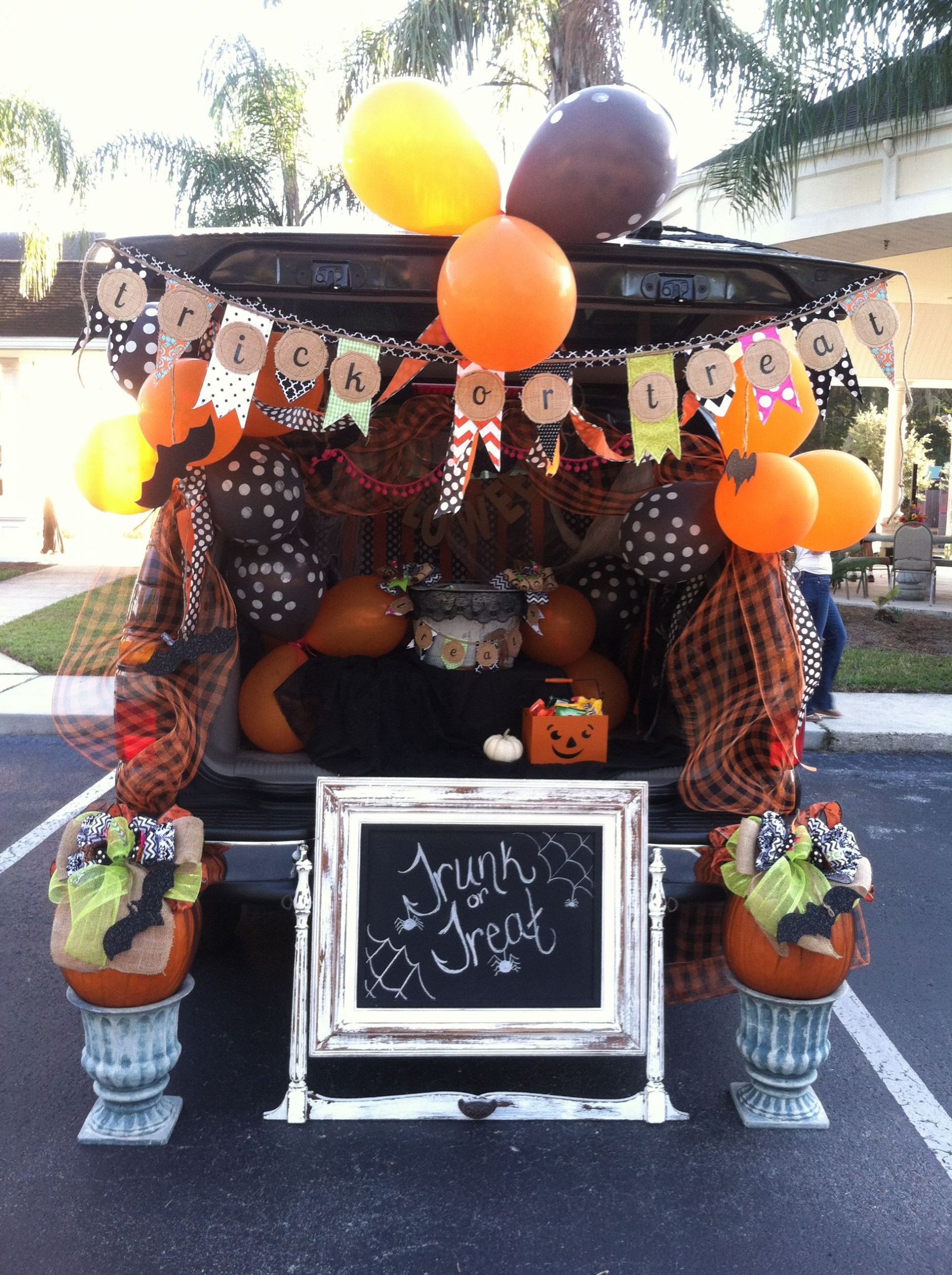 Church Halloween Party Ideas
 My car at Trunk or Treat we won first place Ponte