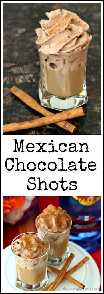 Cinco De Mayo Desserts Easy Recipe
 Mexican Chocolate Shots cocktail recipe easy chocolate