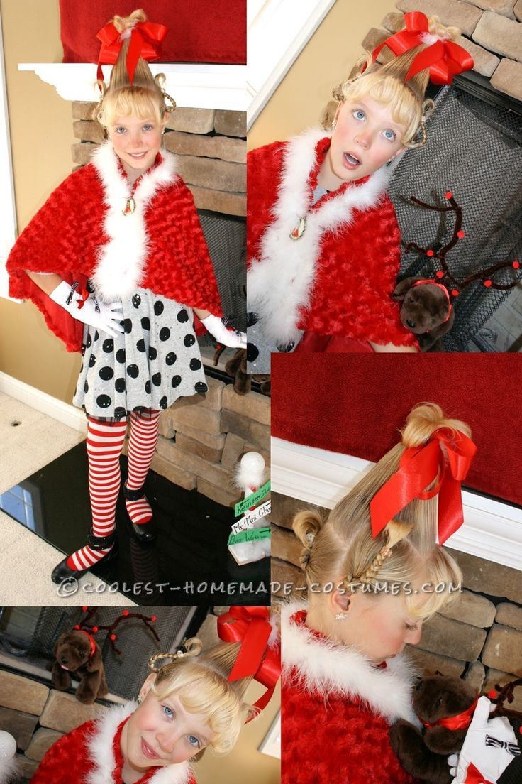 Cindy Lou Who Costume DIY
 140 best Book Character Costumes images on Pinterest