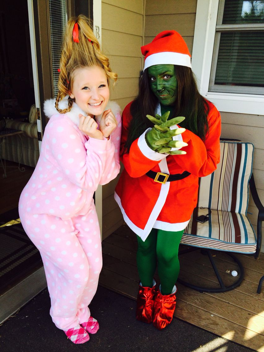 Cindy Lou Who Costume DIY
 Cindy Lou who and the grinch DIY Halloween costumes