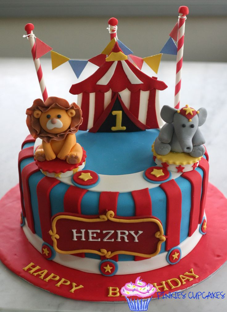 Circus Birthday Cakes
 174 best Circus Cakes images on Pinterest