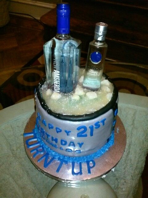 Ciroc Birthday Cake
 Ciroc and Amsterdam birthday cake