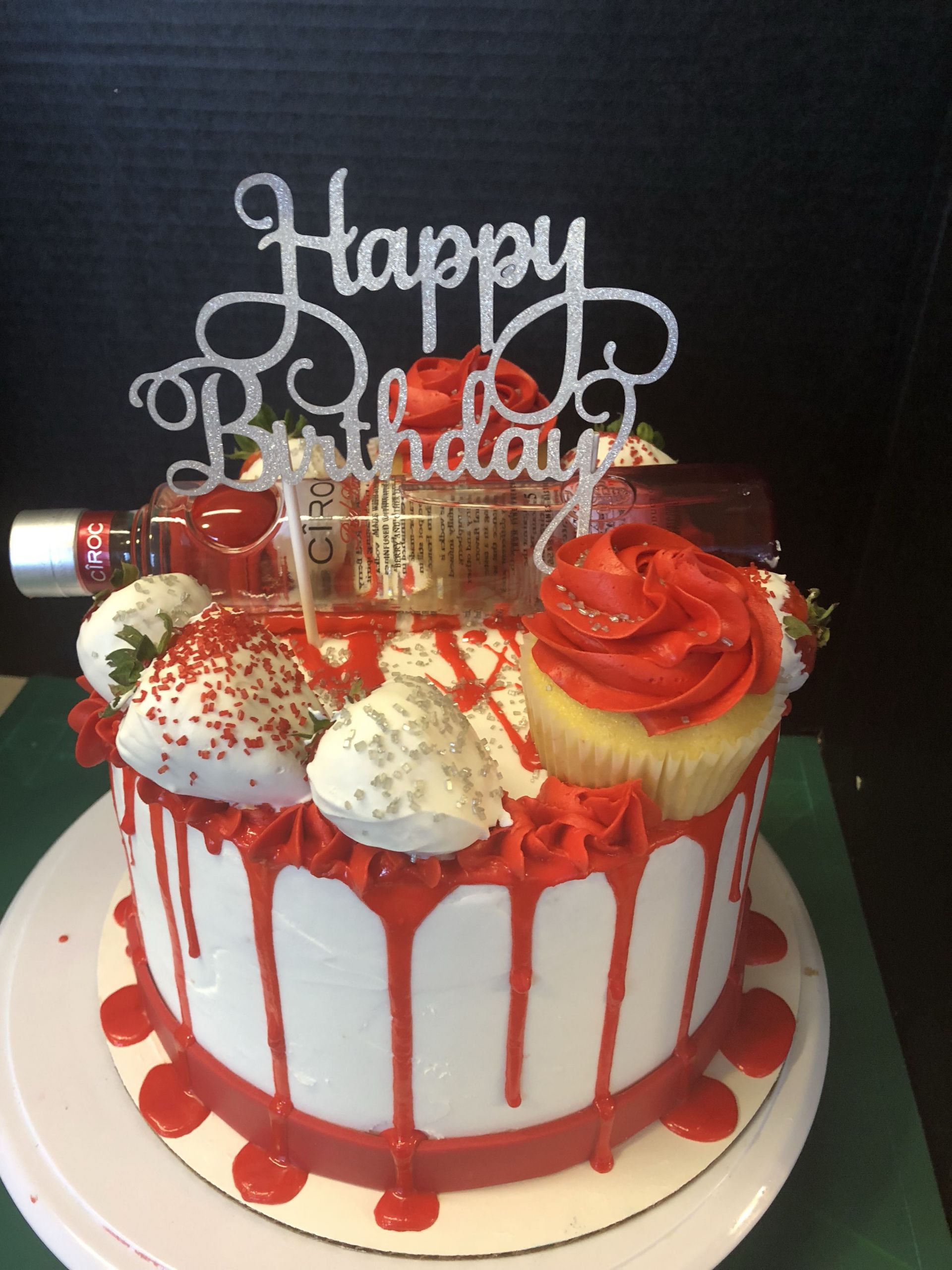 Ciroc Birthday Cake
 Ciroc Red berry cake