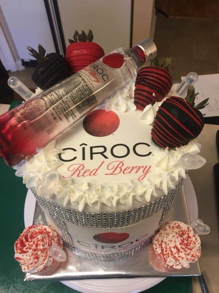 Ciroc Birthday Cake
 Pin on Birthday Cakes