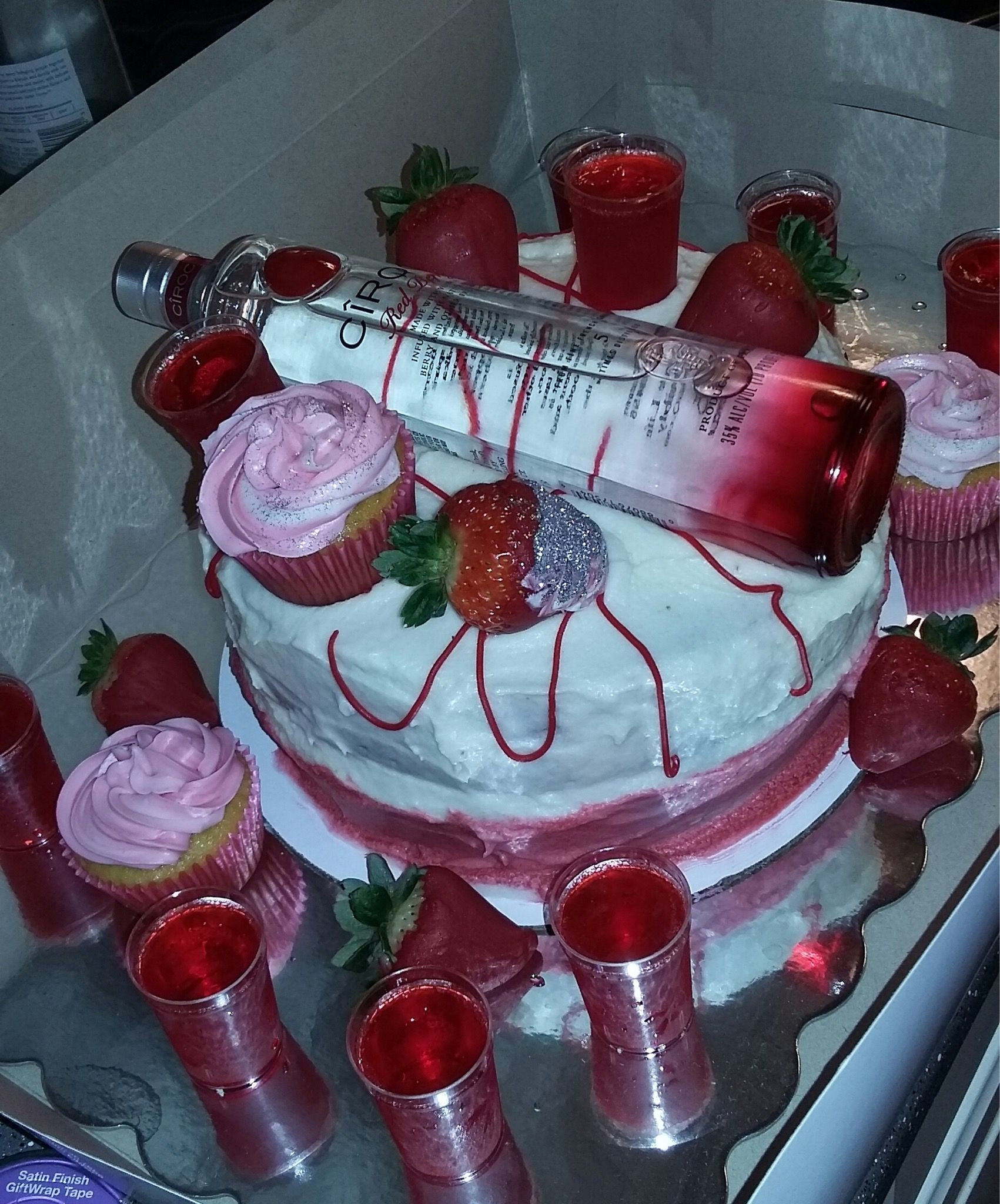 Ciroc Birthday Cake
 Ciroc RedBerry Cake