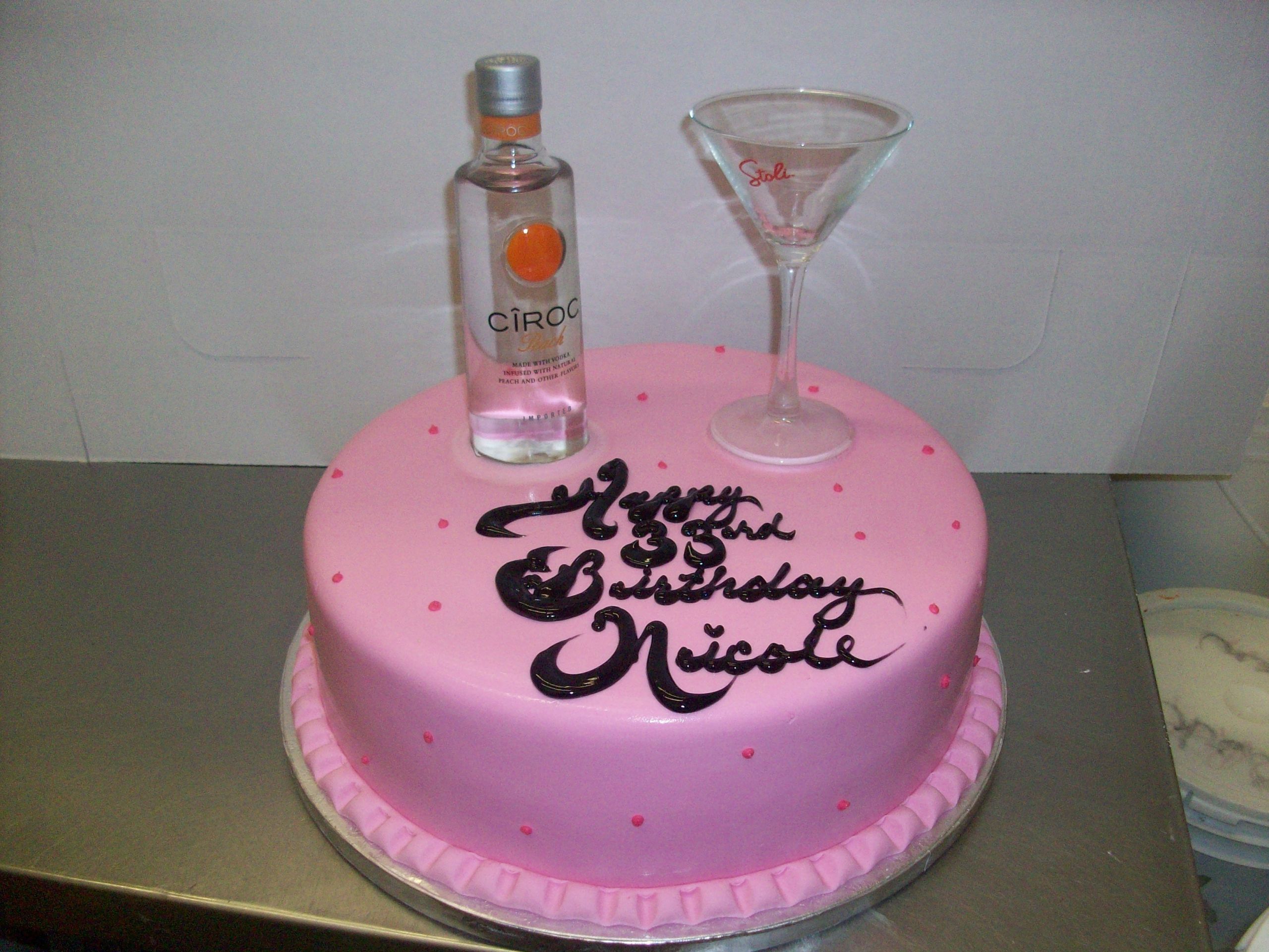 Ciroc Birthday Cake
 Ciroc Birthday Cakes