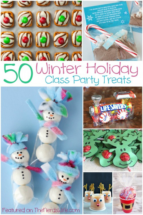 Class Holiday Party Ideas
 50 Winter Holiday Class Party Treats