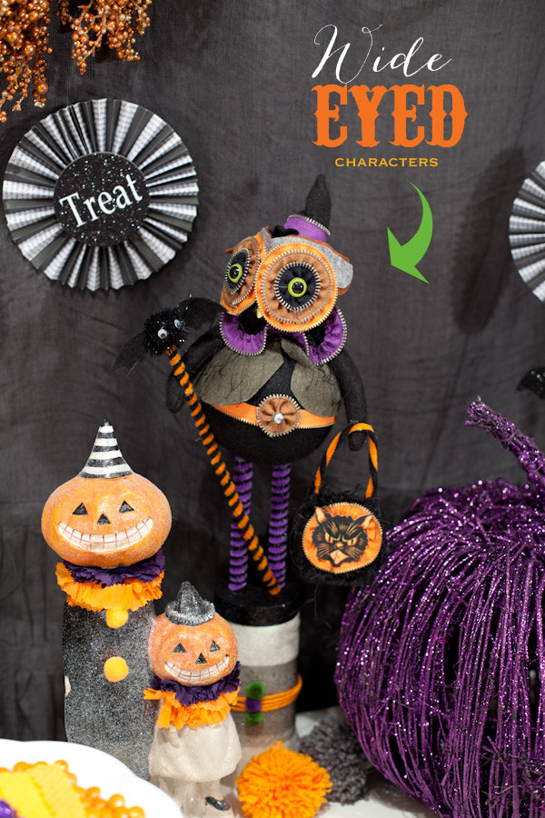 Classic Halloween Party Ideas
 Sparkly Vintage Trick or Treat Halloween Party Ideas