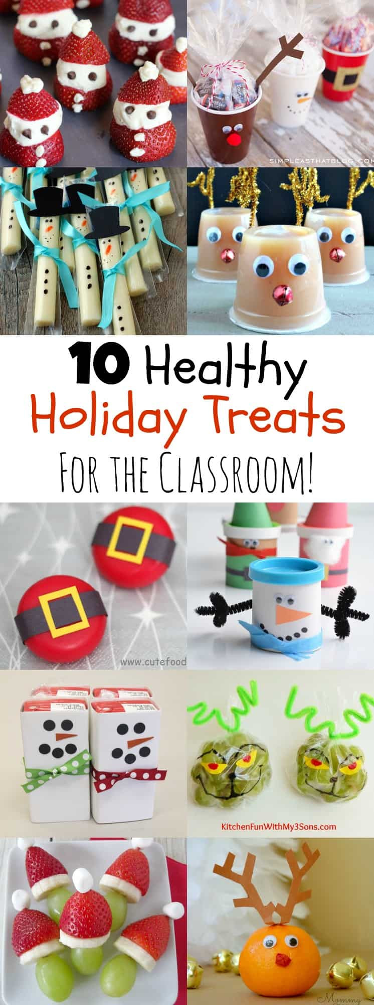 Classroom Holiday Party Ideas
 10 Healthy Holiday Treats for the Classroom MOMables