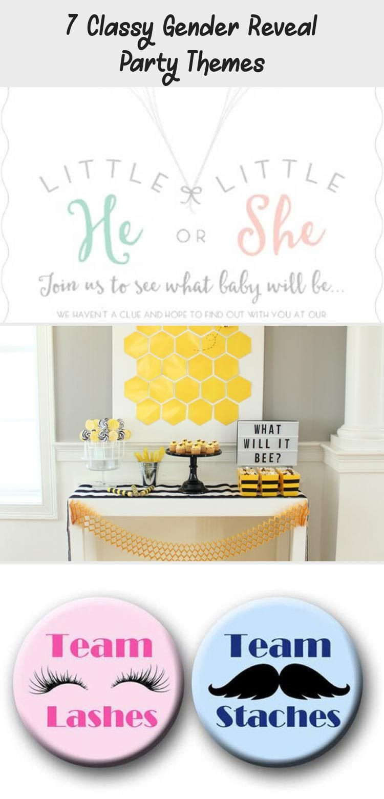 Classy Gender Reveal Party Ideas
 7 Classy Gender Reveal Party Themes