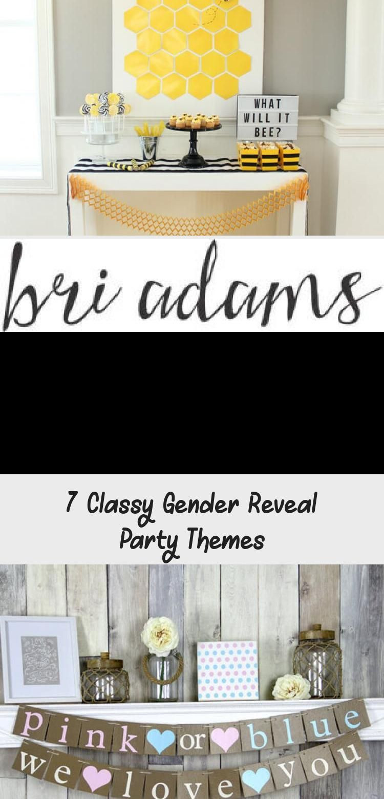 Classy Gender Reveal Party Ideas
 7 Classy Gender Reveal Party Themes in 2020