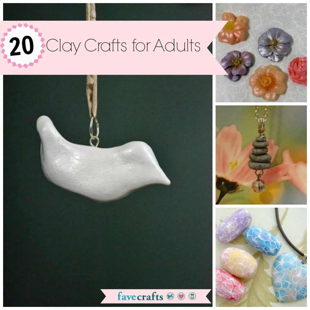 Clay Ideas For Adults
 20 Clay Crafts for Adults