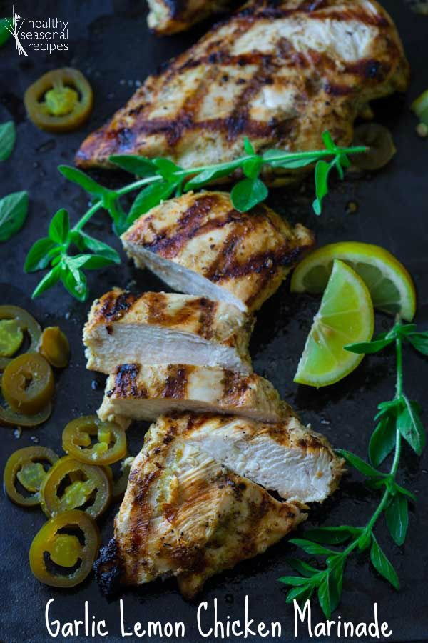 Clean Eating Chicken Marinade
 garlic lemon chicken marinade Healthy Seasonal Recipes