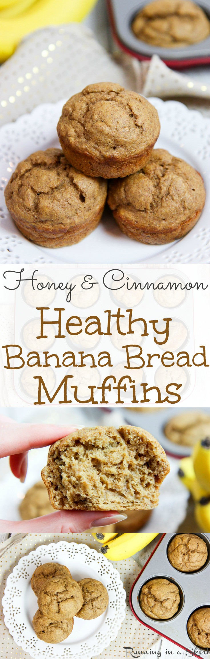 Clean Eating Muffins
 Clean Eating Banana Bread Muffins Recipe