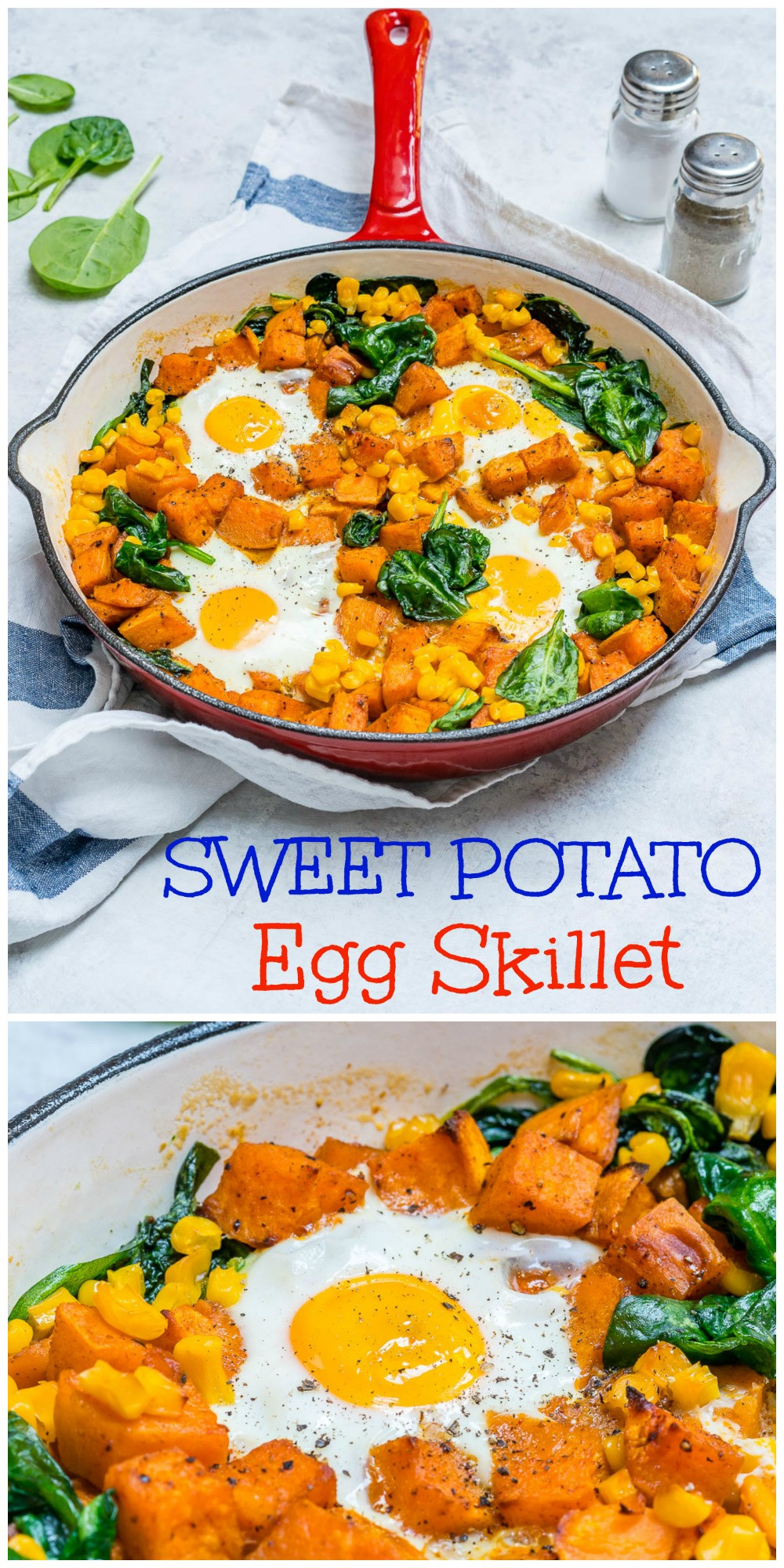 Clean Eating Sweet Potato
 Sweet Potato N Egg Skillet to Wake Up and Eat Clean