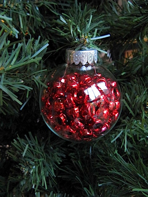 Clear Christmas Ornaments Craft Ideas
 Sew Many Ways Fillable Glass Christmas Ornaments