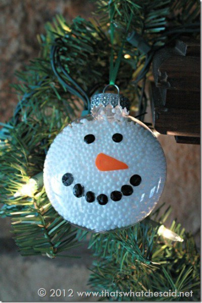 Clear Christmas Ornaments Craft Ideas
 Remodelaholic