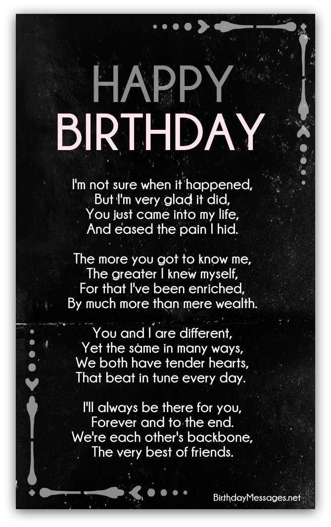 Clever Birthday Cards
 Clever Birthday Poems Page 2