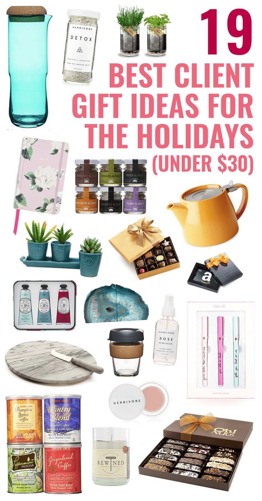 Client Holiday Gift Ideas
 19 Best Client Gift Ideas for the Holidays under $30
