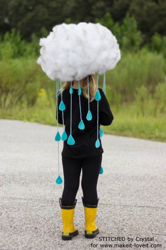 Cloud Costume DIY
 13 Easy DIY Halloween Costumes Your Kids Will Love