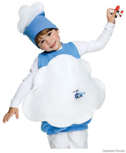 Cloud Costume DIY
 35 Easy Homemade Halloween Costumes for Kids