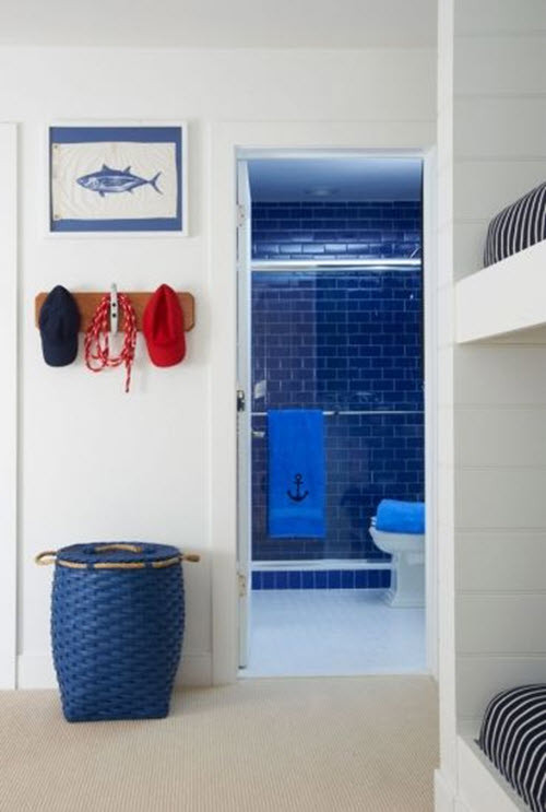 Cobalt Blue Bathroom Tile
 35 cobalt blue bathroom tile ideas and pictures